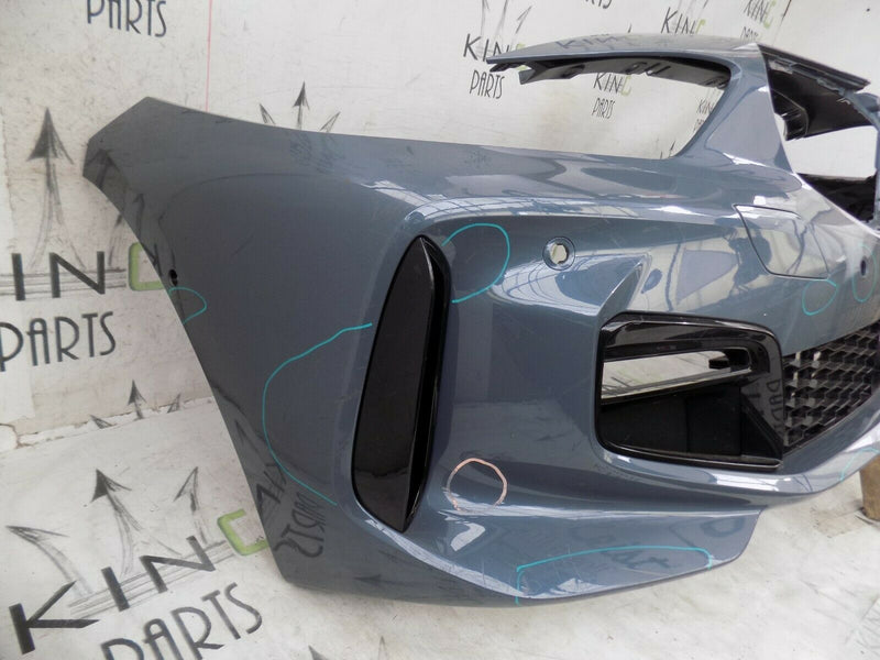 BMW 1 SERIES F40 M SPORT 2019-ON FRONT BUMPER GREY/ BLUE GENUINE 8070928