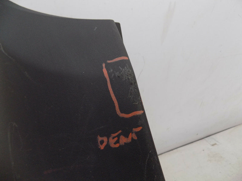 FIAT DOBLO II MK2 2010-2016 BLACK REAR BUMPER GENUINE 735473499
