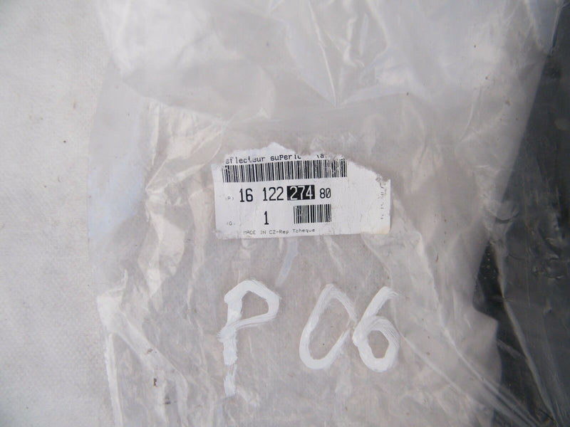 Peugeot 108 2001 Front Bumper Upper Deflector 1612227480 (P06 / S20-15)