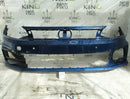 VW POLO GTI MK6 (AW BZ) 2017-2021 BLUE FRONT BUMPER GENUINE PDC 2GS807221G