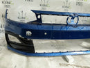 VW POLO GTI MK6 (AW BZ) 2017-2021 BLUE FRONT BUMPER GENUINE PDC 2GS807221G