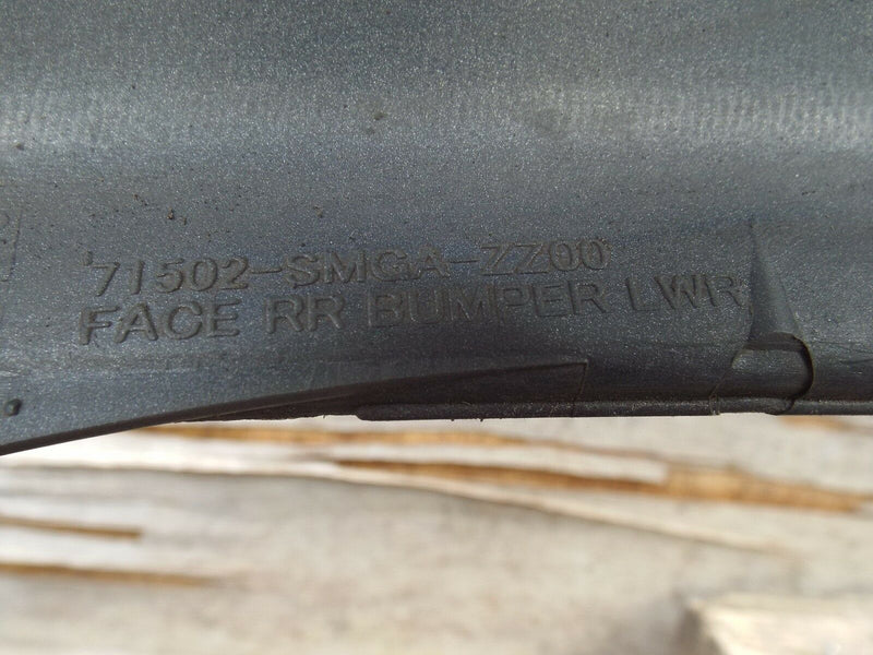 Honda Civic 2006-2009 Rear Bumper Bottom Part Diffuser Genuine Grey (4376)