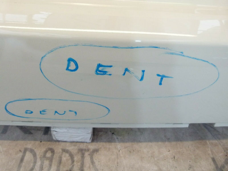 MINI HATCH COOPER ONE F56 2014-2016 WHITE REAR BUMPER GENUINE 7300837