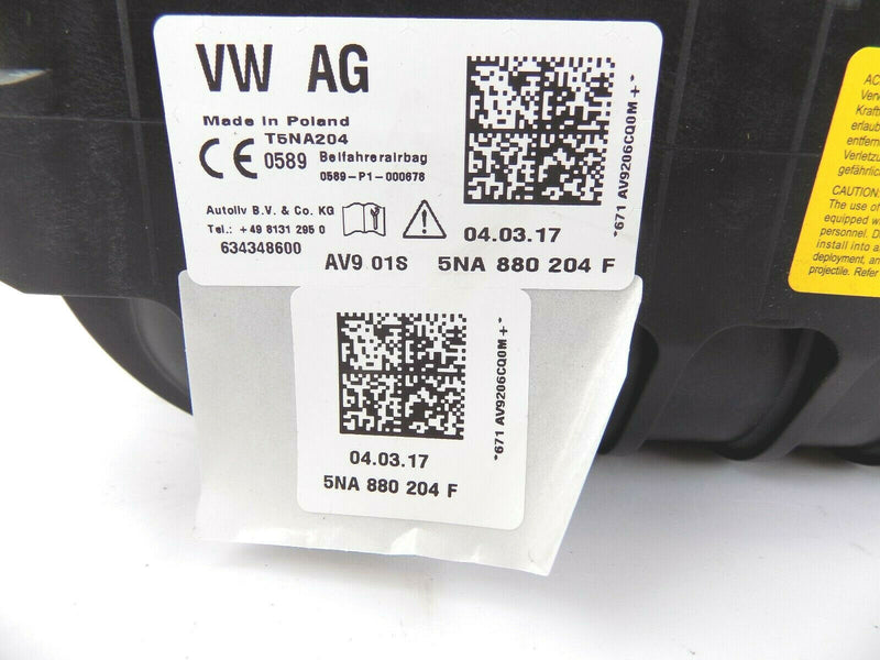 SEAT LEON III 5F 2013> GENUINE DASH AIR BAG LEFT PASSENGER SIDE AIRBAG 8V0880204
