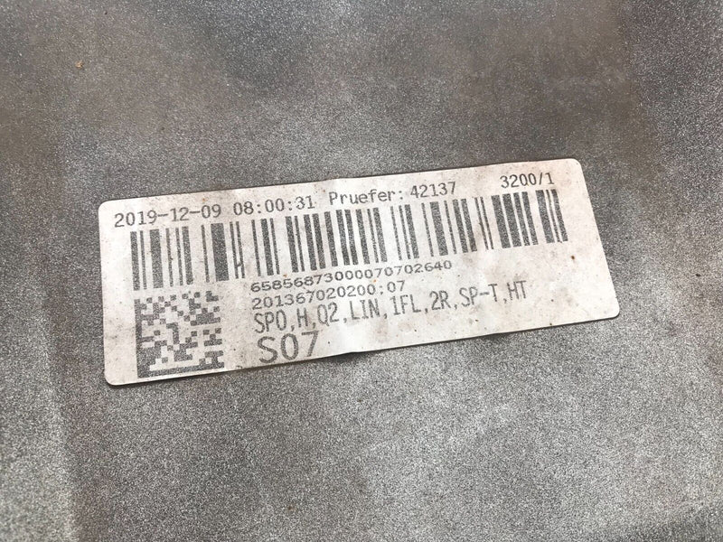 AUDI Q2 SPORT 2016-2019 REAR BUMPER LOWER SECTION GENUINE 81A807323