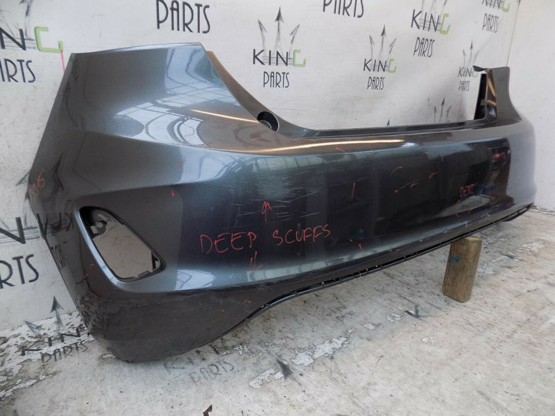 FORD FIESTA VIII MK8 2017 2018 GREY REAR BUMPER GENUINE H1BB-17906_A1