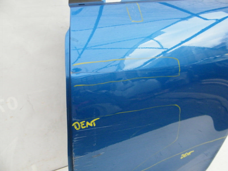 MAZDA 2 MK4 (DJ) HATCHBACK 2015 2016 2017 BLUE REAR DOOR LEFT PASSENGER SIDE N/S