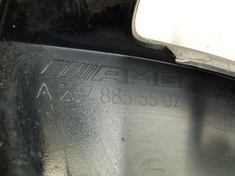 MERCEDES CLS C257 AMG 2019-ON FRONT BUMPER LEFT TRIM GENUINE A2578855502