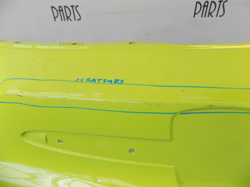 FIAT 500 ABARTH 595 2017-ON FACELIFT FRONT BUMPER BRIGHT GREEN 735633044
