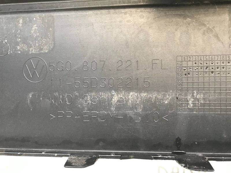 VOLKSWAGEN VW GOLF MK7 LCI 2017-20 FRONT BUMPER PDC GENUINE 5G0807221