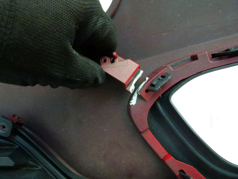 VAUXHALL VIVA (OPEL KARL) 2014-2019 RED FRONT BUMPER GENUINE 94514484
