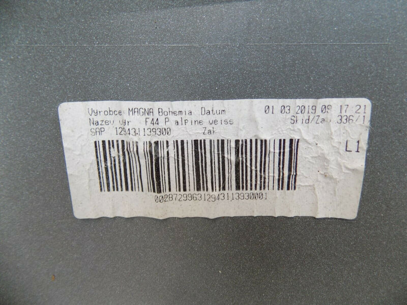 BMW 2 SERIES F44 2019-ON FRONT BUMPER IN WHITE 7474575