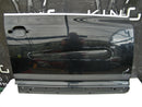 VW TOUAREG 7L 2002-2007 BLACK FRONT DOOR PANEL RIGHT DRIVER SIDE O/S KING PARTS