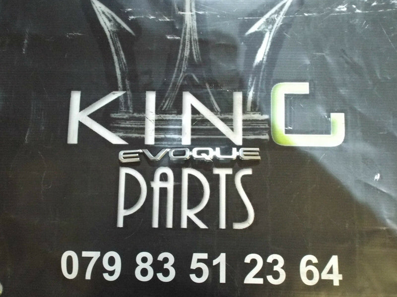 Range Rover Evoque 3D Side Back Silver Logo Badge Emblem