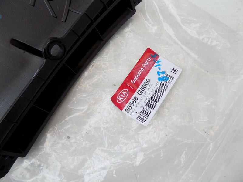 KIA PICANTO 2017 2018 DUST ASSY - AIR CURTAIN RH 86568 G6000 (S31-28)