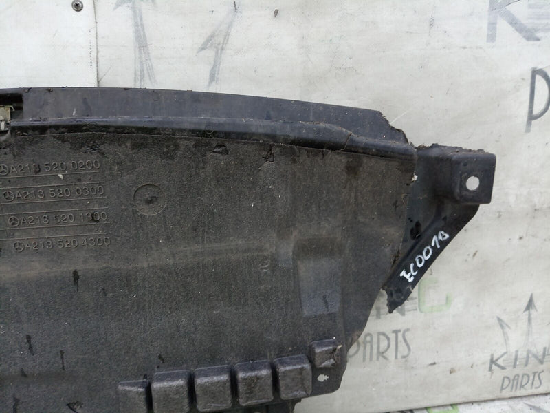 MERCEDES W213 2017-23 FRONT BUMPER UNDERTRAY UNDERBODY COVER SHIELD PANEL