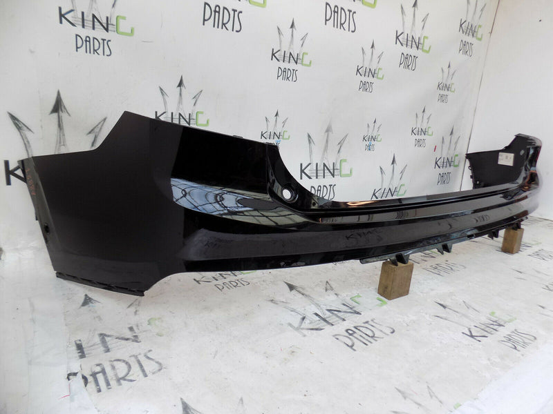 VOLVO XC90 II R-DESIGN 2014-17 BLACK REAR BUMPER GENUINE 6x PDC 31353390
