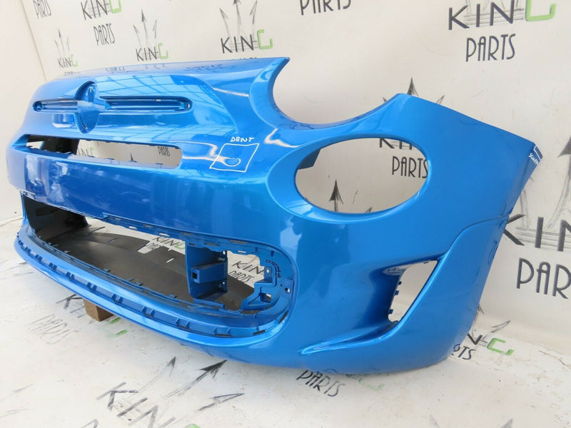 FIAT 500 S SPORT 2016-ON FACELIFT FRONT BUMPER BLUE 735619571