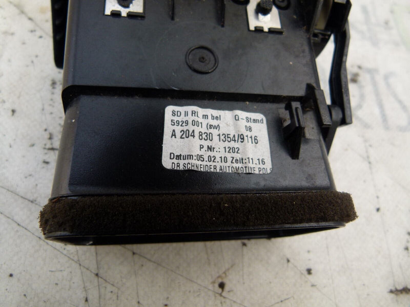 MERCEDES C W204 2007-2011 DASHBOARD LEFT AIR VENT GENUINE A2048301354