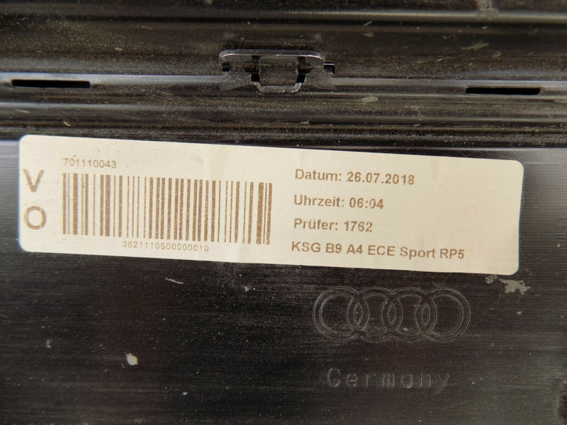 AUDI A4 B9 2016-2021 FRONT BUMPER GENUINE GRILL RADIATOR GRILLE 8W0853651