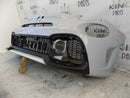 FIAT 500 ABARTH 595 2016-UP FCL FRONT BUMPER GREY+GRILL OEM 735633044