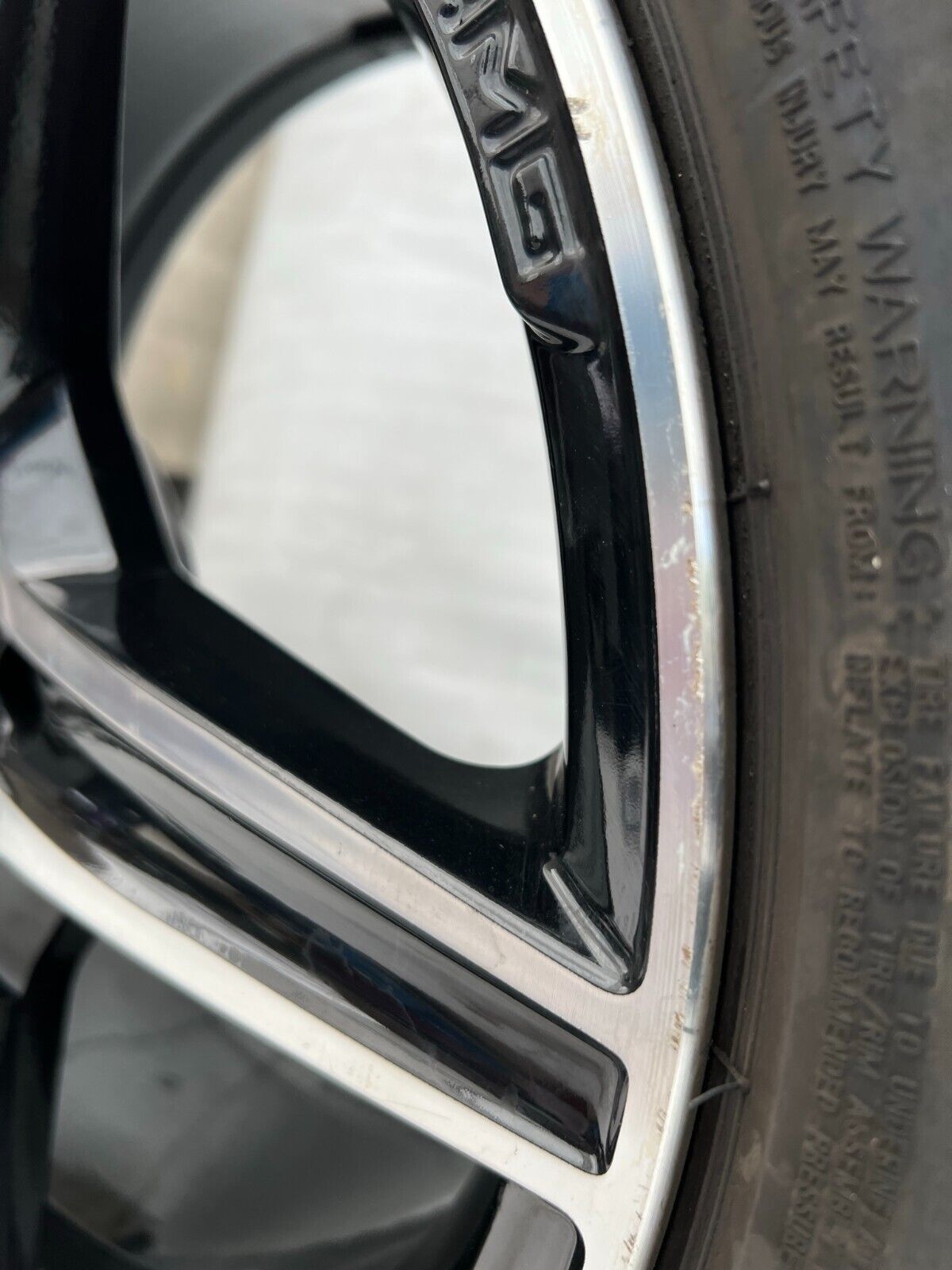 MERCEDES W205 AMG ALLOY WHEEL RIM 18