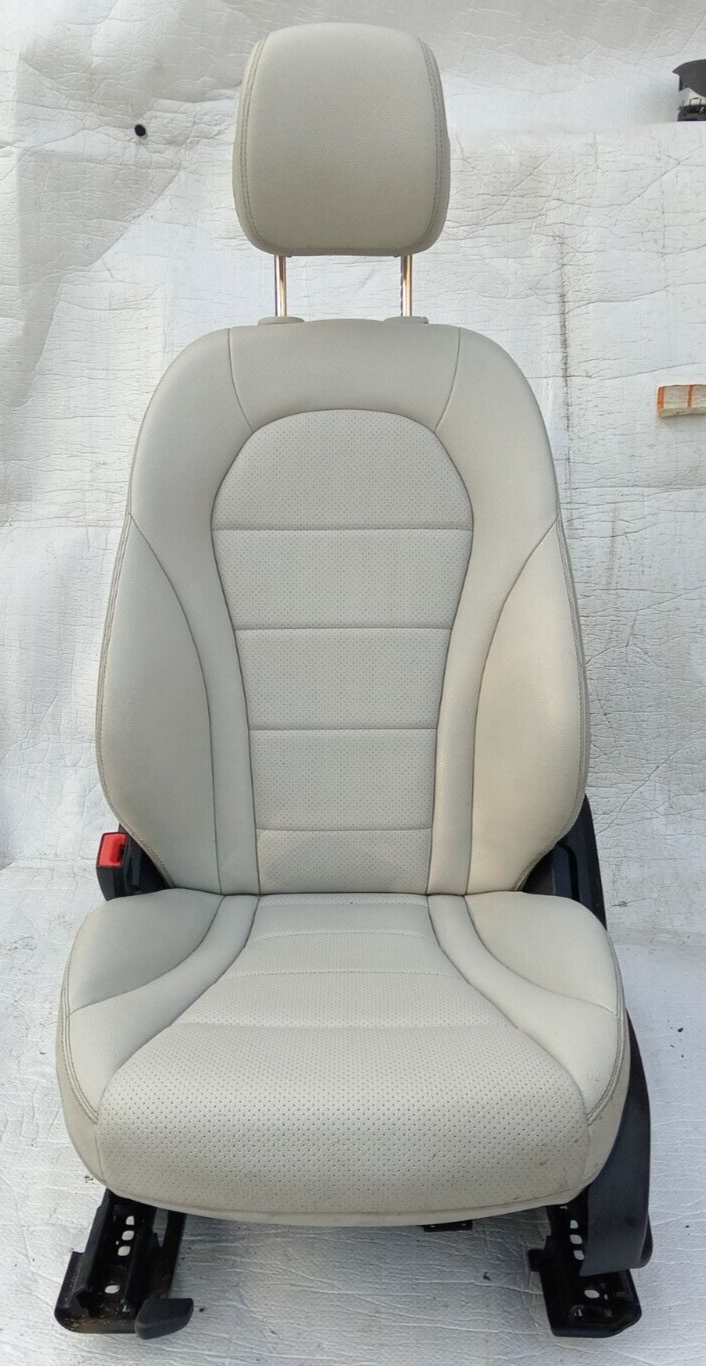 MERCEDES C CLASS W205 SALOON 2014-2021 PASSENGER LEATHER HEATED SEAT  #