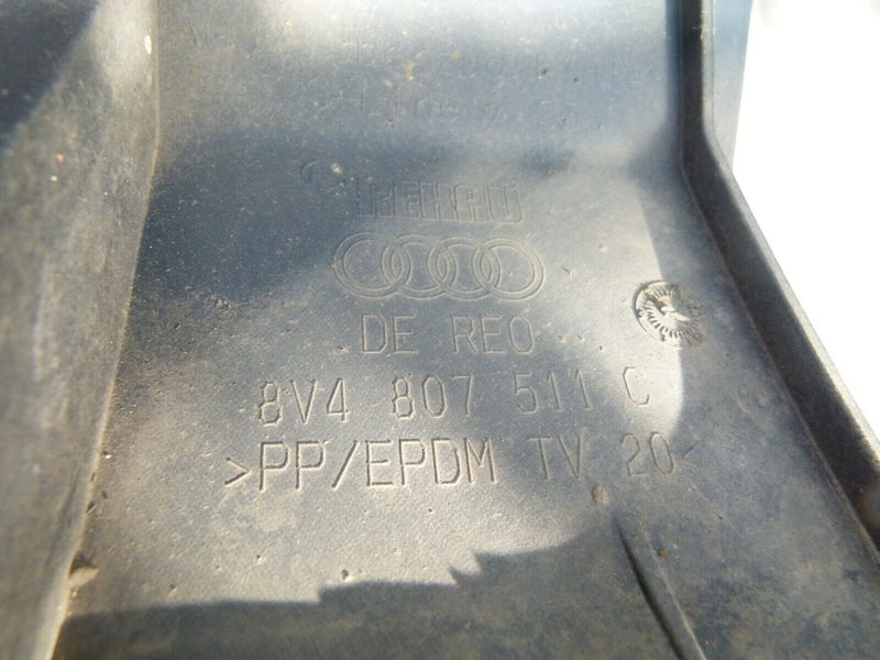 AUDI A3 S3 8V SPORTBACK S-LINE 2013-2016 REAR BUMPER GENUINE 8V4807511C