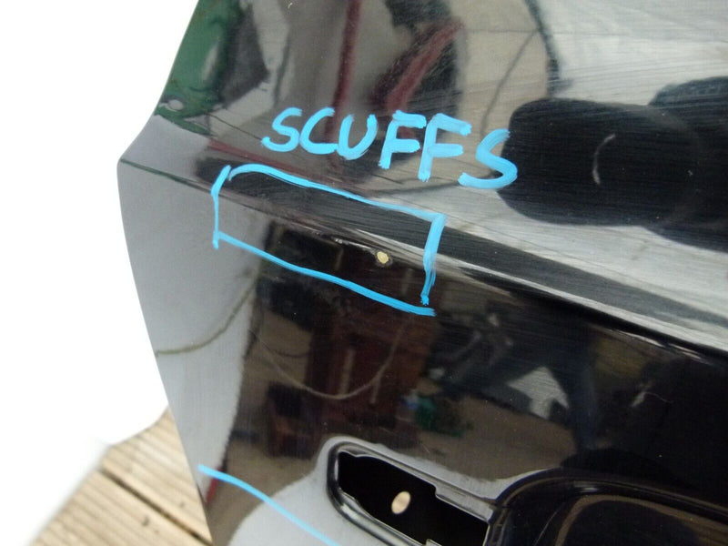 AUDI Q3 8U 2011-2018 REAR DOOR PANEL RIGHT DRIVER SIDE IN BLACK