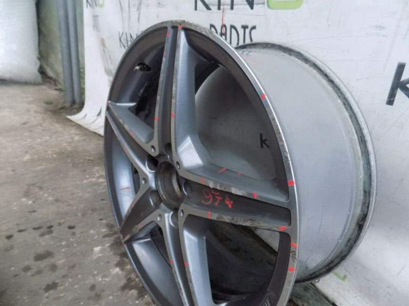 MERCEDES C CLASS W205  AMG 18" 7.5J ALLOY WHEEL RIM P/N: A2054011109
