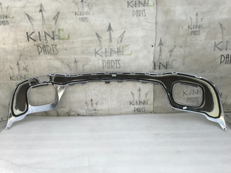 MERCEDES GLA X156 W156 SPORT 2017-2019 REAR BUMPER CHROME DIFFUSER A1568851400