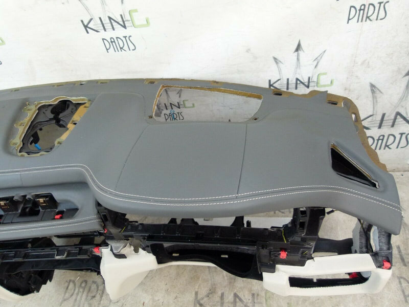 BMW X5 F15 2015-2018 CREAM - GREY LEATHER DASHBOARD GENUINE 10812253