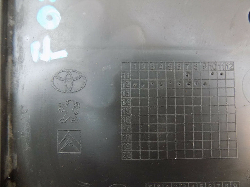 PEUGEOT 107, C1, AYGO UNDERTRAY FRONT BUMPER PANEL SHIELD OEM 52618-0H020
