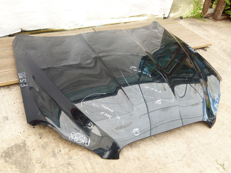 JAGUAR XF X250 2009-11 GENUINE ALUMINUM FRONT BONNET HOOD PANEL in BLACK
