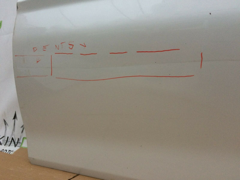 BMW 1 SERIES F20 2011-2019 5DR FRONT LEFT DOOR PANEL WHITE