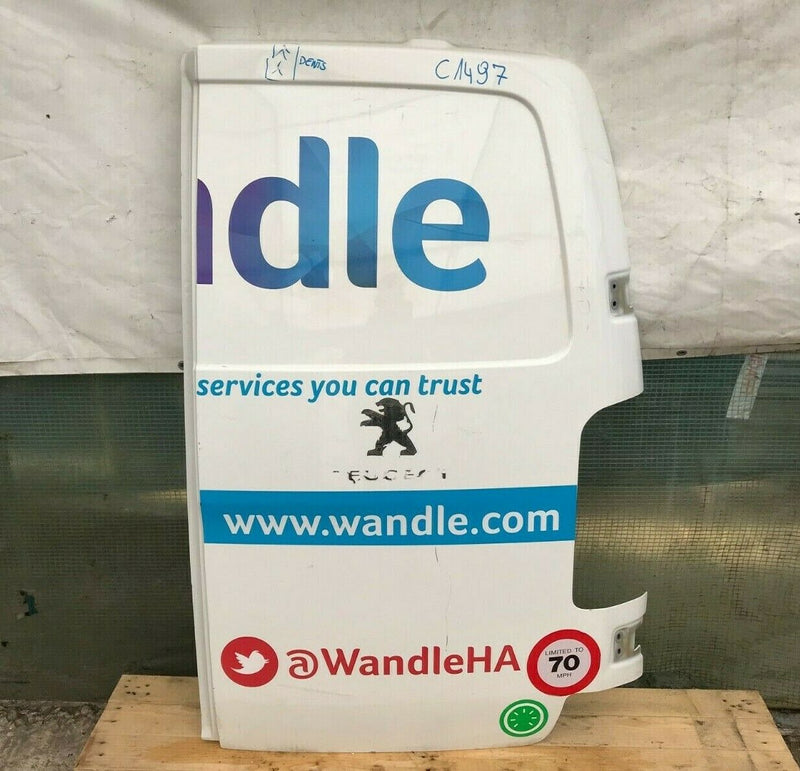 PEUGEOT EXPERT, TOYOTA PROACE 2016-22 REAR DOOR PANEL RIGHT DRIVER SIDE