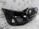 AUDI A7 S-LINE 4K8 C8 2019-ON BLACK FRONT BUMPER GENUINE 4K8807437