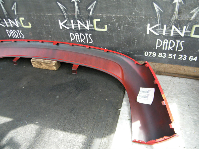 VOLVO S40 2008-2012 REAR BUMPER GENUINE LOWER SKIRT VALANCE RED 30744943 (6680)