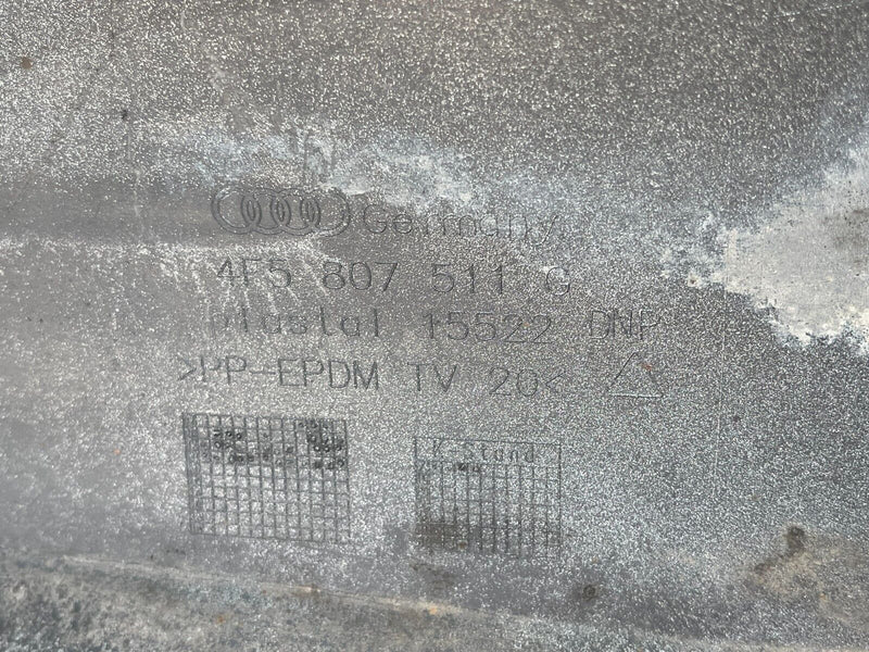 AUDI A6 C6 2004-2008 SALOON REAR BUMPER GENUINE 4F5807511G