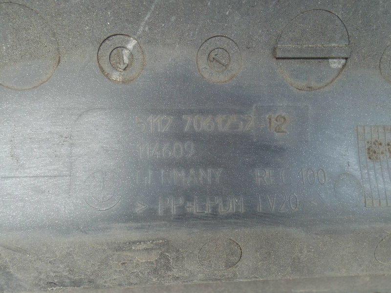 BMW 5 Series E60 Saloon Rear Bumper Geniune Silver (A1297) 7178877-10