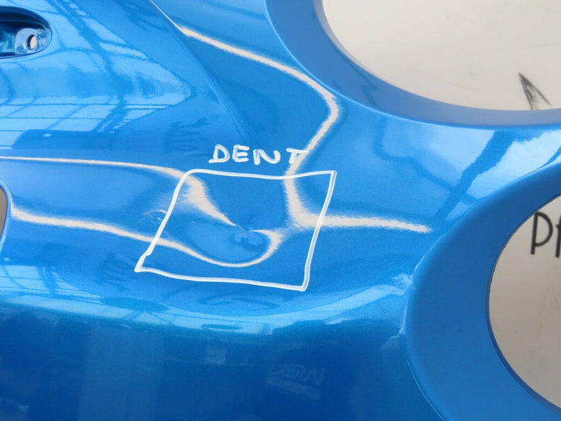 FIAT 500 S SPORT 2016-ON FACELIFT FRONT BUMPER BLUE 735619571