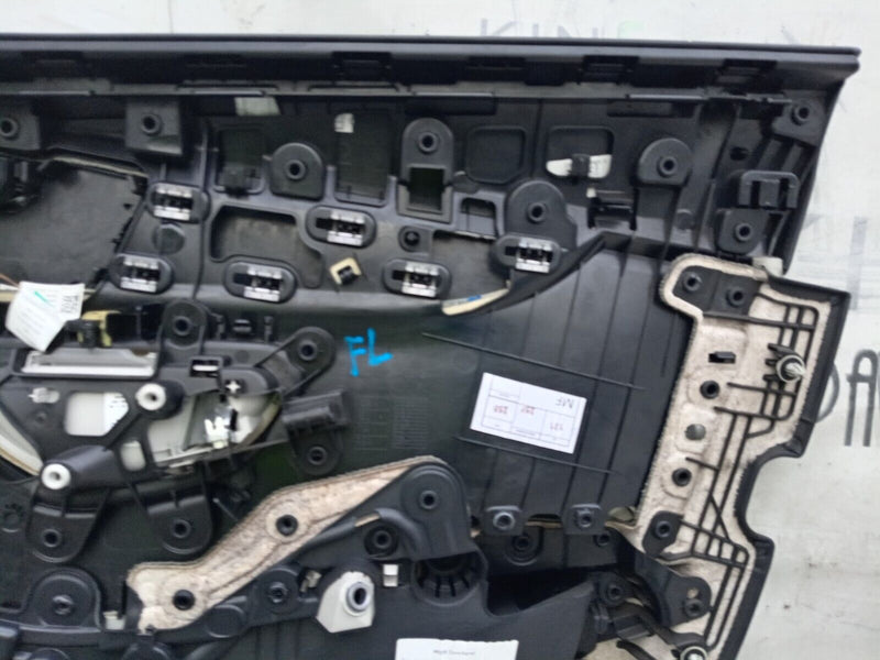 MERCEDES C CLASS W205 2014-2021 PASSENGER SIDE FRONT DOOR CARD BLACK & BEIGE #