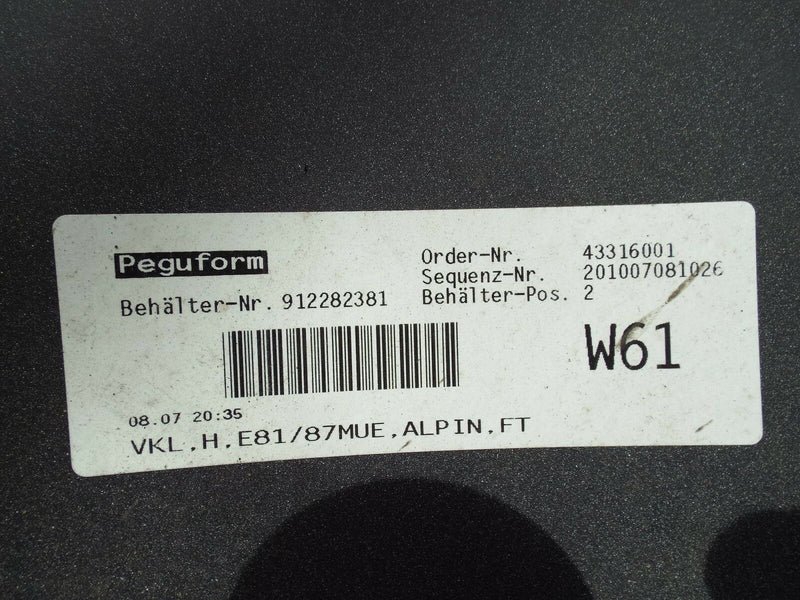 BMW 1 Series E81 E87 Rear Bumper Genuine White (3751)