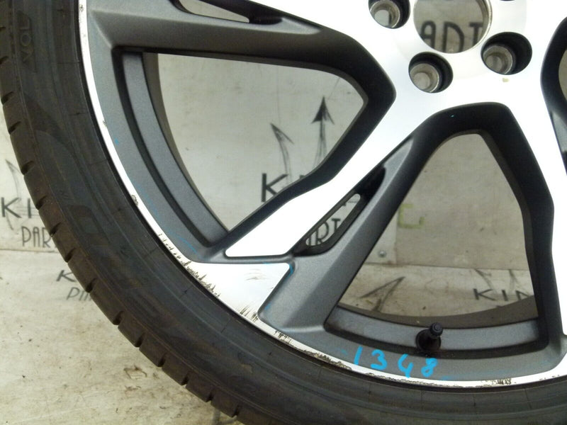 VOLVO XC90 WHEEL ALLOY RIM & TIRE 9JX22H2 ET38.5 31650460 GENUINE