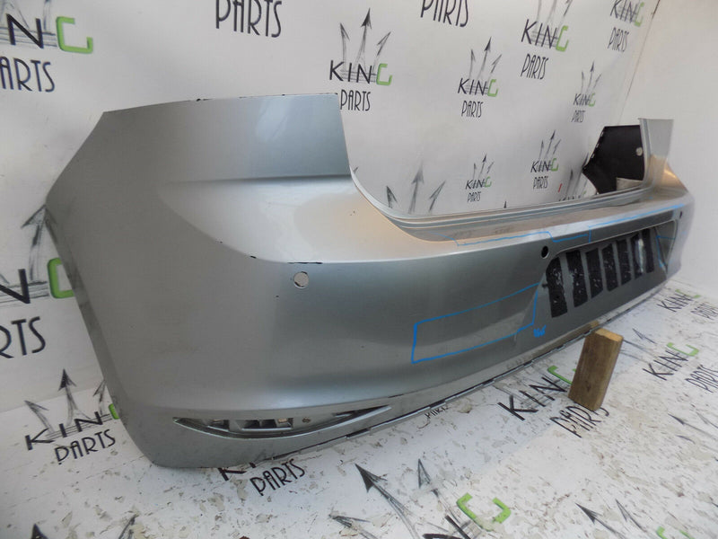 VW GOLF MK7 VII 2013-2017 SILVER REAR BUMPER GENUINE PDC 5G6807421