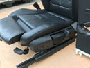 BMW F30 F31 SALOON ESTATE GENUINE FRONT SEAT BLACK LEATHER LEFT SIDE & SEATBELT