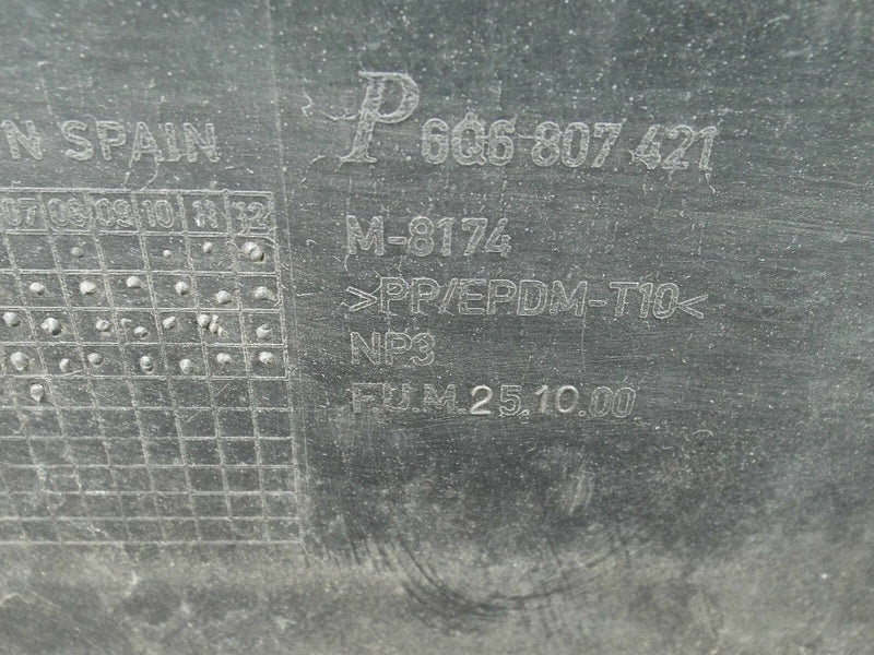 VW Polo 2002-2009 Hatchback Rear Bumper Genuine Purple (0107)