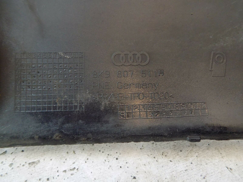 AUDI A4 B8 FACELIFT 2012-2015 AVANT BLACK REAR BUMPER 8K9807511H PDC