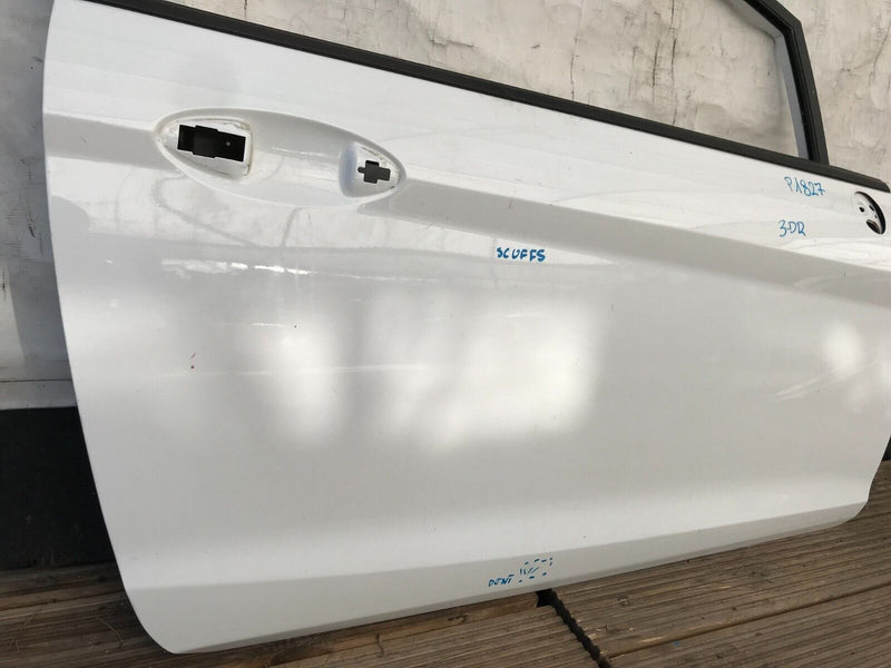 FORD FIESTA MK6 3DR 2009-2016 3-DOOR FRONT DOOR PANEL RIGHT DRIVER SIDE
