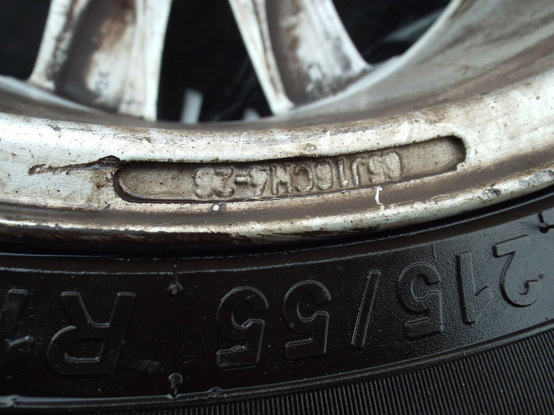 CITROEN C4 GRAND PICASSO 2006-13 GENUINE 16" ALLOY GENUINE WHEEL 215/55R16 TYRE